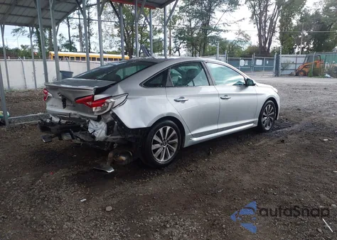 2016 Hyundai Sonata Sport from USA, damaged, VIN 5NPE34AF1GH424596